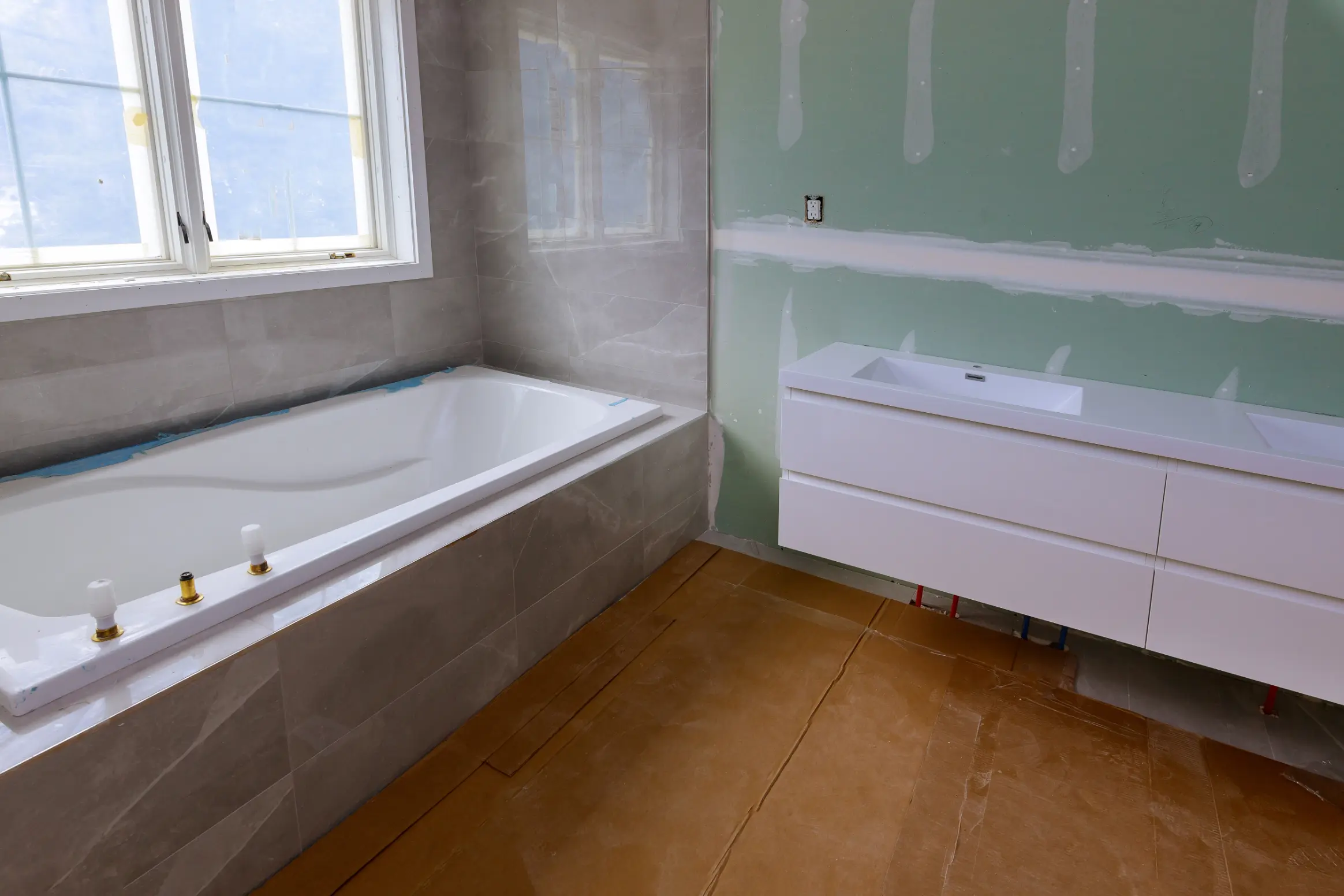 Plumbing for kitchen and bath remodels