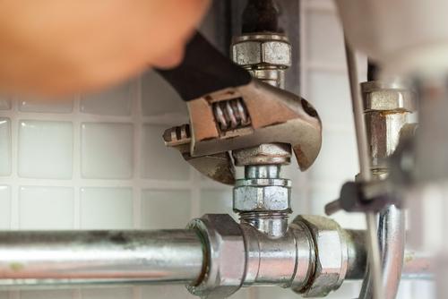 Bathroom plumbing connections for pipe replacement in Cadillac, MI