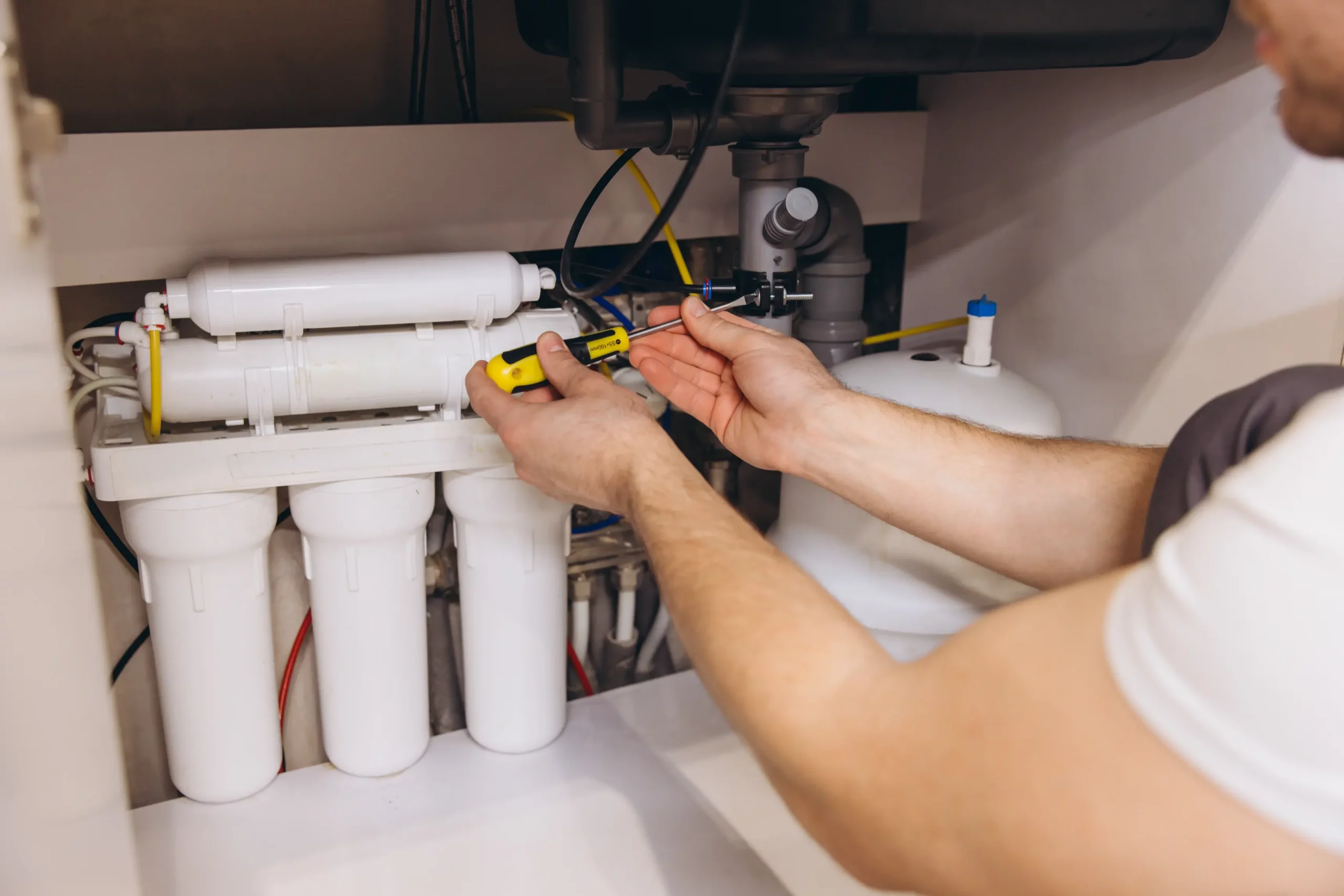 Backflow testing and water softener installation