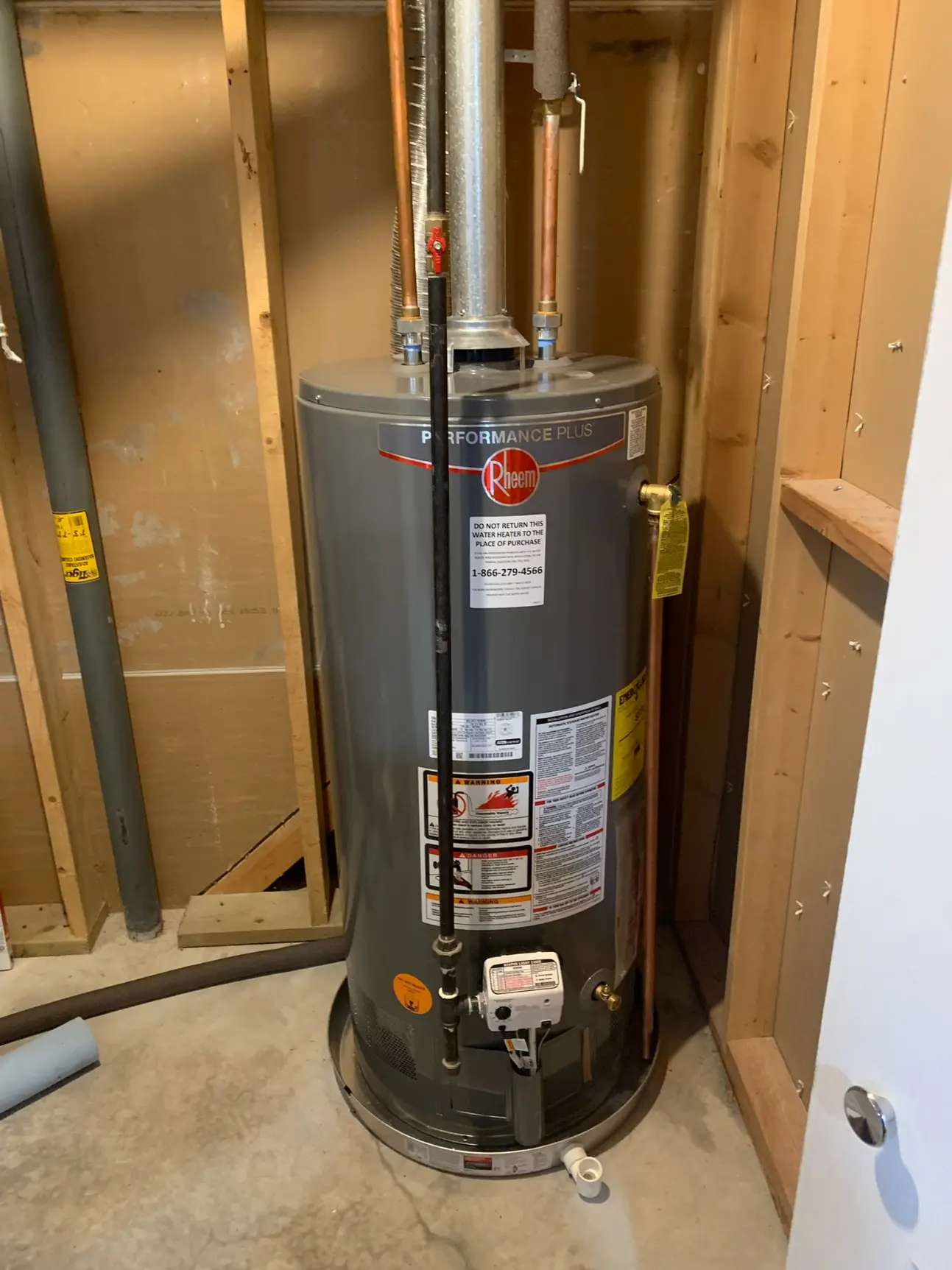 Tank Water Heater Installation
